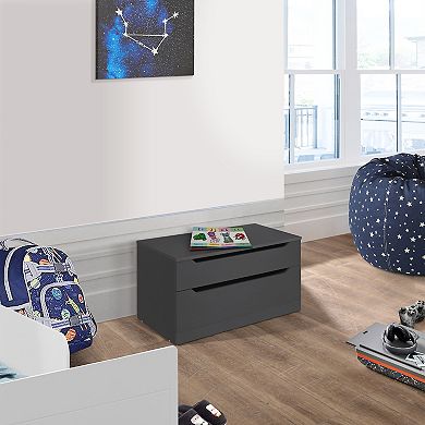 Kings Brand Furniture Chelsea Storage Bench Box Storage Chest with Drawer