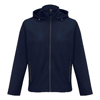 SOLS Mens Race Hooded Soft Shell Jacket
