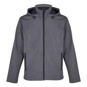 SOLS Mens Race Hooded Soft Shell Jacket