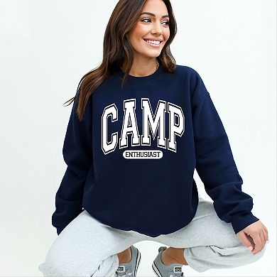 Camp Enthusiast - Women's Graphic Sweatshirt