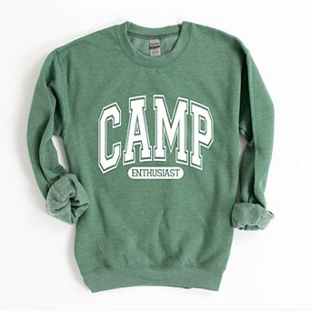 Camp Enthusiast - Women's Graphic Sweatshirt
