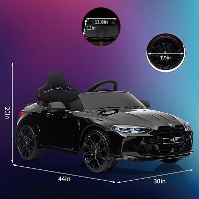 12V Ride On Car for Kids, Vehicle Car for Boys and Girls, with Remote Control, 3 Speed, Led Light