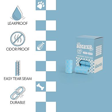 The Store Extra Thick Leak Proof Unscented Dog Poop Bags