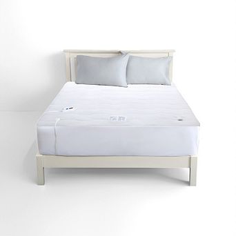 Garvee Plush Coral Fleece Heated Mattress Pad Dual-Control 4-Temp 10H Auto Shut-Off Electric Blanket