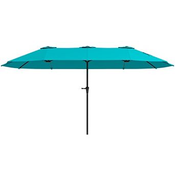 Outsunny 13ft Extra Large Patio Umbrella, UPF30+ Double Umbrella,