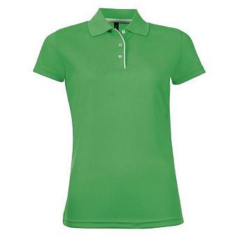 SOLS Womens/Ladies Performer Short Sleeve Pique Polo Shirt