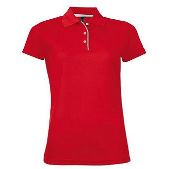 SOLS Womens/Ladies Performer Short Sleeve Pique Polo Shirt