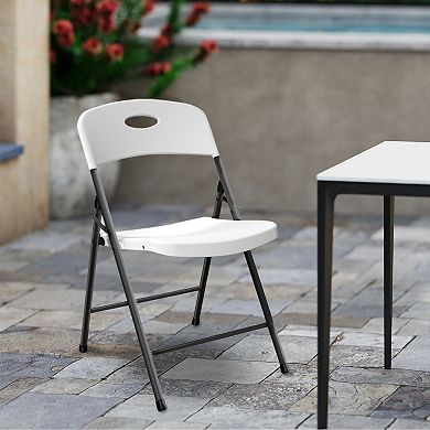 Versatile Folding Chairs for Patio Picnic Parties Padded Seat Sturdy Frame