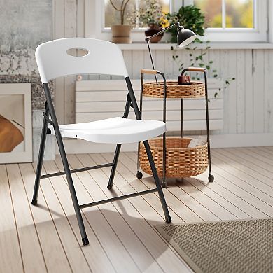 Versatile Folding Chairs for Patio Picnic Parties Padded Seat Sturdy Frame