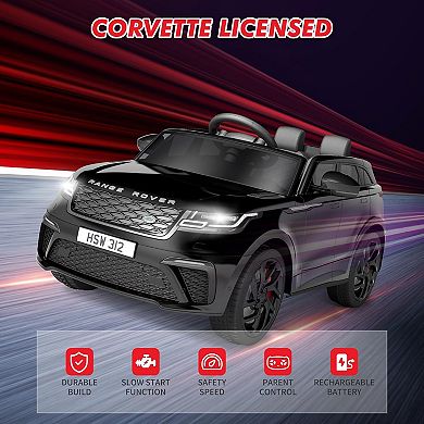 12V Kids Electric Car with Parent Remote & Slow Start, , 2 Seats with Seat Belts, LED Lights