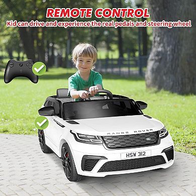 12V Kids Electric Car with Parent Remote & Slow Start, , 2 Seats with Seat Belts, LED Lights