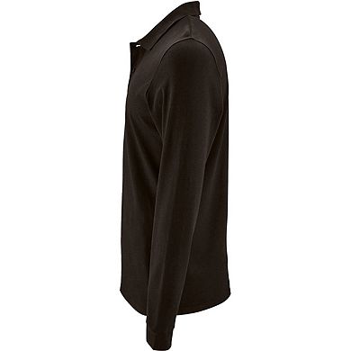 SOLS Mens Perfect Long Sleeve Pique Polo Shirt