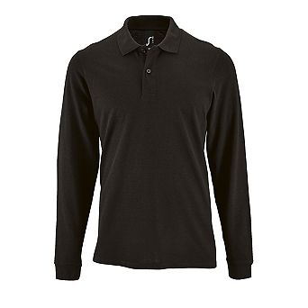 SOLS Mens Perfect Long Sleeve Pique Polo Shirt