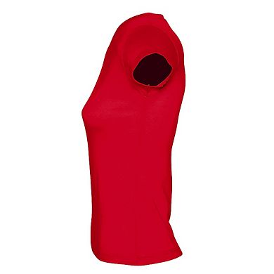 SOLs Womens/Ladies Moon V Neck Short Sleeve T-Shirt