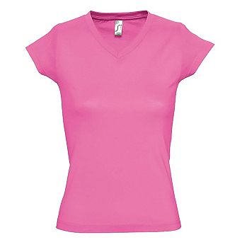 SOLs Womens/Ladies Moon V Neck Short Sleeve T-Shirt
