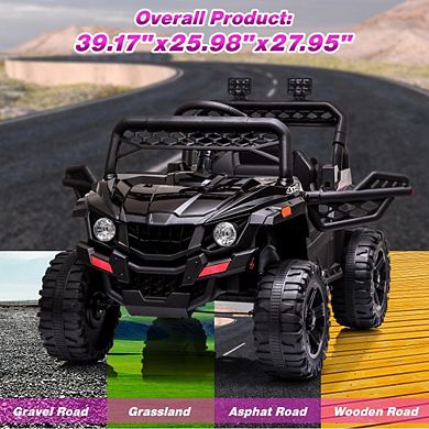 12V Kids Ride On Car Truck w/Parent Remote Control