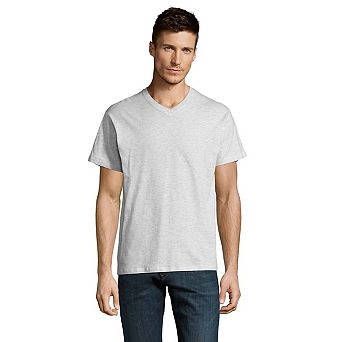 SOLS Unisex Adult Victory Heather V Neck T-Shirt