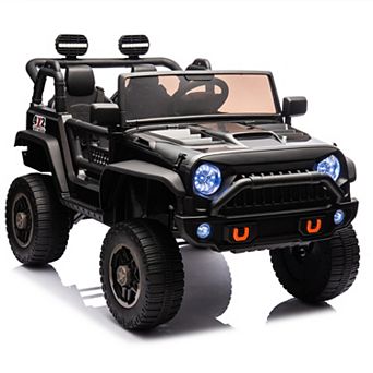 Whisen 24V Two-Seater Kids Electric Ride-On Truck Car with Parents Control