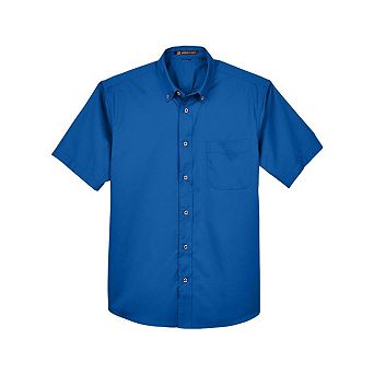 Harriton Easy Blend Twill Dress Shirt withStain-Release
