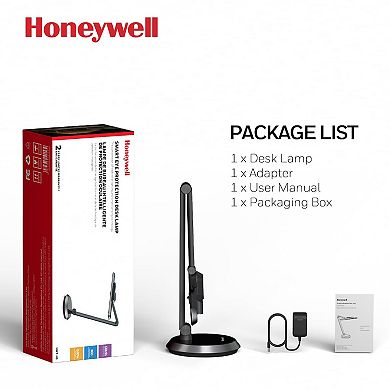 Honeywell H9 Smart Sensing Desk Lamp 1000LM Dimmable LED Light with Timer Auto Dimming