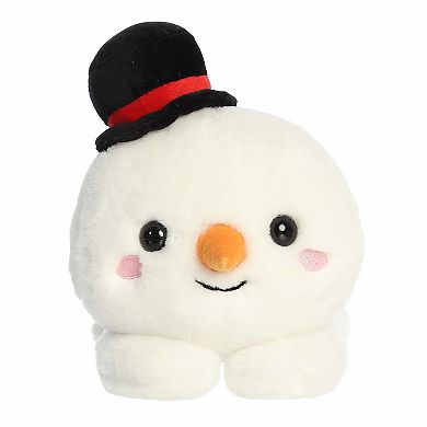 Aurora Medium White Festive Stuffed Animal 9" Sloan Snowman Too Cute