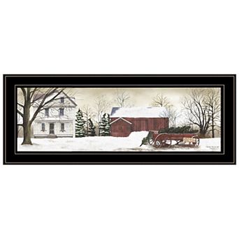 LOVMOR Christmas Trees for Sale Billy Jacobs Ready to Hang Framed Print Black Frame