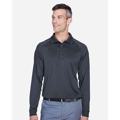 Harriton Advantage Long Sleeve Tactical Polo