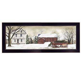 LOVMOR Christmas Trees for Sale Billy Jacobs Ready to Hang Framed Poster Black Frame