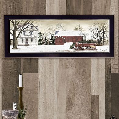 LOVMOR Christmas Trees for Sale Billy Jacobs Ready to Hang Framed Poster Black Frame