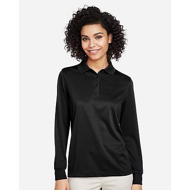 Harriton Women's Advantage Snag Protection Plus IL Long Sleeve Polo