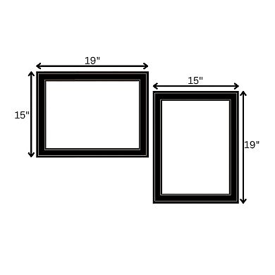 LOVMOR Antique Christmas 2 Piece Vignette Lori Deiter Black Frame