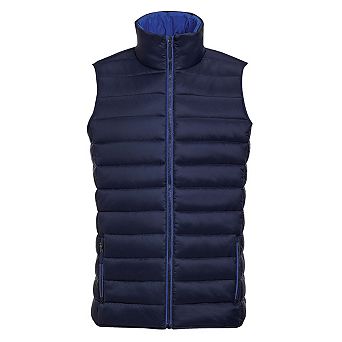SOLS Mens Wave Padded Water Repellent Bodywarmer/Gilet