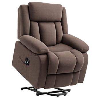 HOMCOM Power Lift Recliner Chair with Massage and Heat, for Elderly