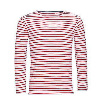 SOLS Mens Marine Long Sleeve e T-Shirt