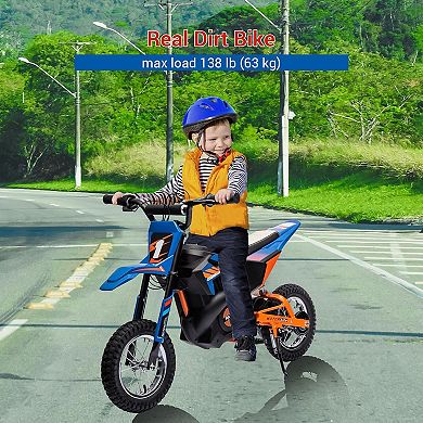 24V Electric Off-Road Motorcycle,250W Motor 13.6MPH Fast Speed Motocross