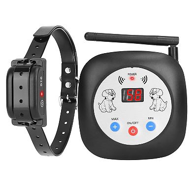 328FT GPS Wireless Dog Fence System with Rechargeable Collar, Beep & Vibration Training for Small Me