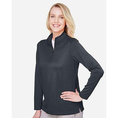 Harriton Women's Advantage Snag Protection Plus Quarter-Zip Pullover