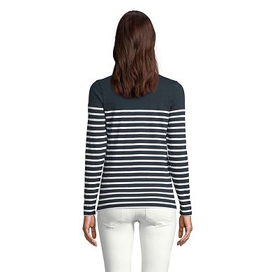 SOLS Womens/Ladies Matelot ed Long-Sleeved T-Shirt