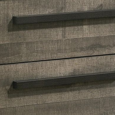 Ruthe Nightstand with 2 Drawers, Wide Top, Wood