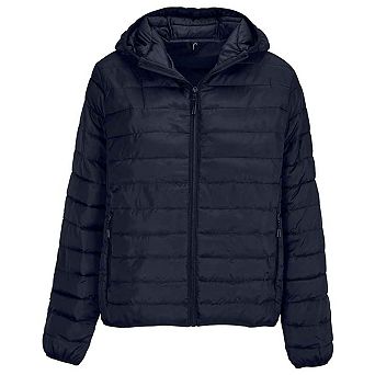 SOLS Womens/Ladies Stream Hooded Padded Jacket