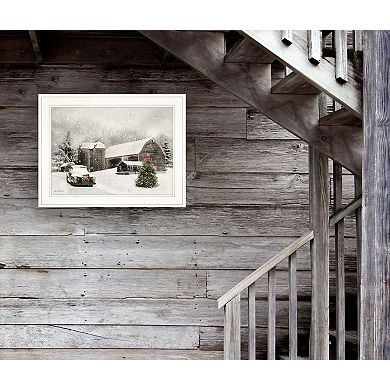 LOVMOR Decor 4U Farmhouse Christmas Framed Wall Art Lori Deiter