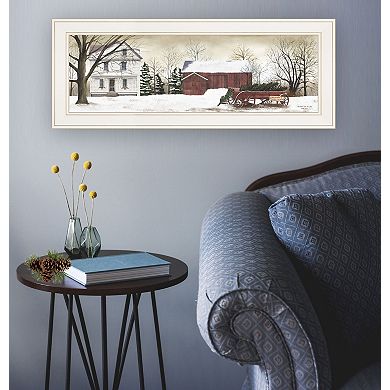 LOVMOR Christmas Trees for Sale Billy Jacobs Ready to Hang Framed Print White Frame