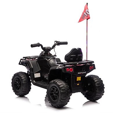 Whisen Realistic Off-Road Design 24V Kids Electric Ride-On Car