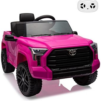 12V Ride on Truck Car, Licensed Toyota Tundra Ride on Car