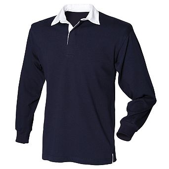 Front Row Mens Long Sleeve Sports Rugby Shirt