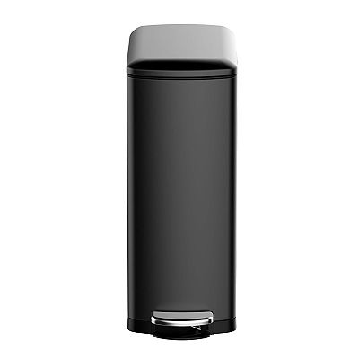 30L (8 Gallon) Narrow Stainless Steel Kitchen Step Trash Can​