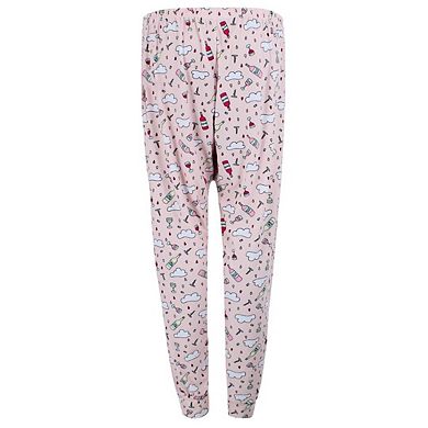 Saturdaze Women's Plus Size Wine Jogger Lounge Pants