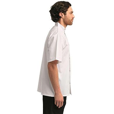 Artisan Collection by Reprime Ten Studded Front Chef Short Sleeve Coat