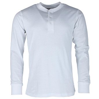 Knocker Men's Big & Tall Crewneck Henley Lounge Top