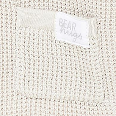 Baby Boys and Baby Girls Cotton Sherpa-Look Toggle Jacket, Light Gray